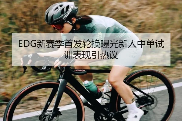 EDG新赛季首发轮换曝光新人中单试训表现引热议